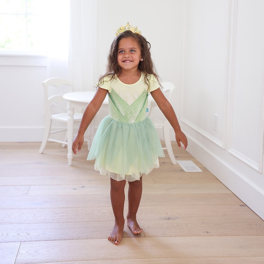 Posh Peanut Mint and White Princess Dress